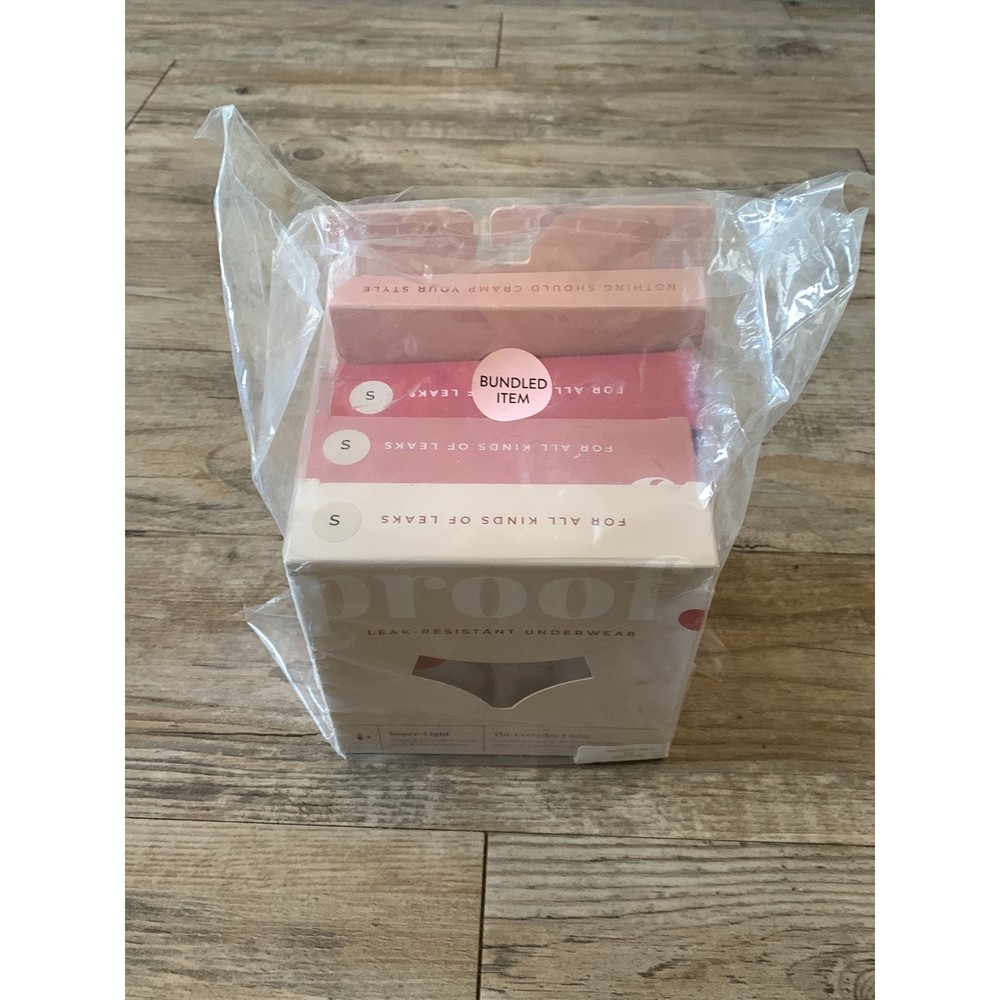 Proof Leak Resistant Underwear Period Underwear bundle with heating patch